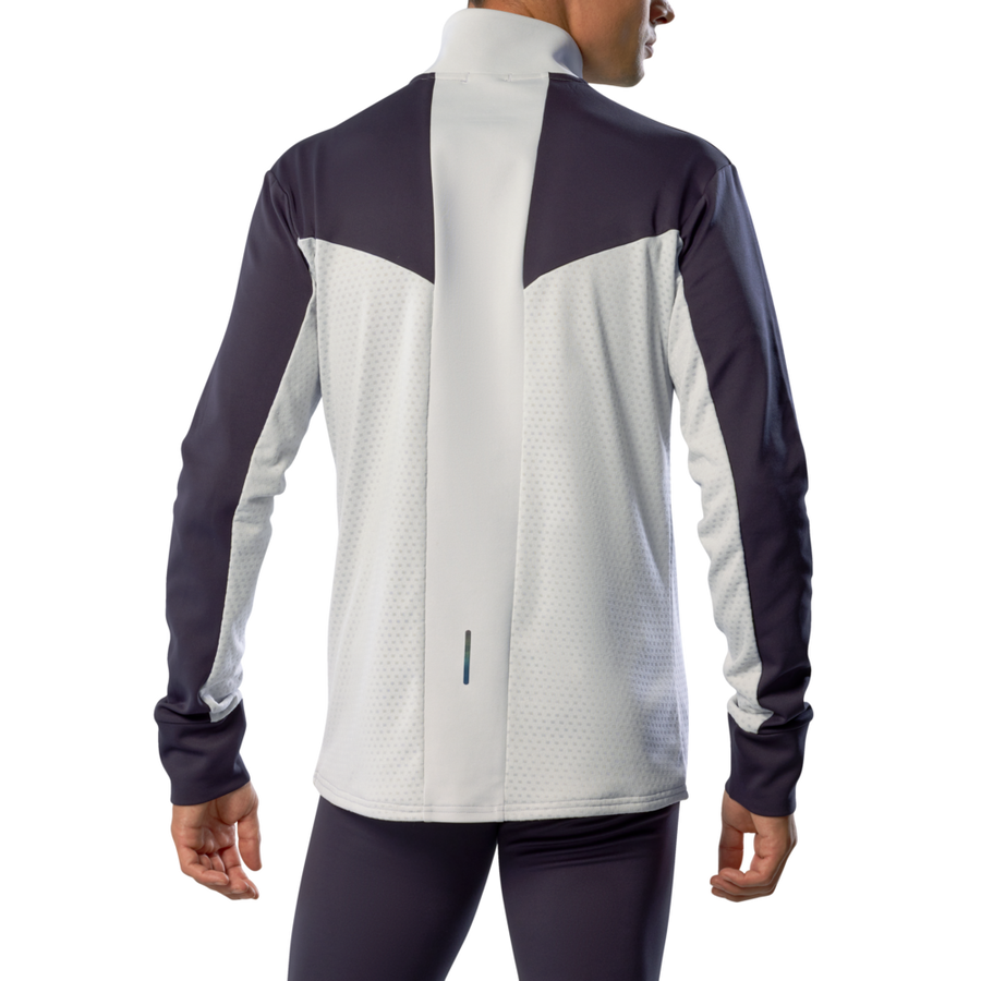 Mizuno Active Warmalite Half Zip Long Sleeve Top Vapor Silver